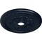 Ekena Millwork Palmetto Ceiling Medallion (Canopies up to 3 5/8"), 23 5/8"OD x 3 5/8"ID x 1 5/8"P, Midnight Dream CM23PMMDF - alternate 2